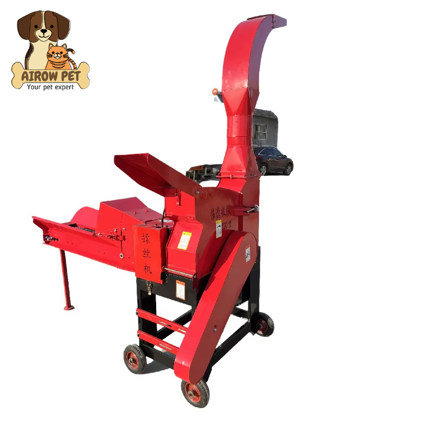 Agriculture Farming Process - AIROW 9ZP-6 農場用チャフカッターマシン - 効率的な動物飼料用草刈りと農業用藁処理
