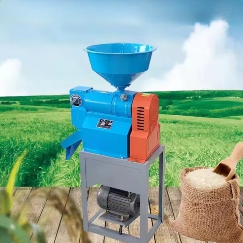 Agriculture Farming Process - 家庭用農場穀物加工精米機、安定性が高く効率的で、小規模農場の農業用穀物製粉作業に広く適用されています