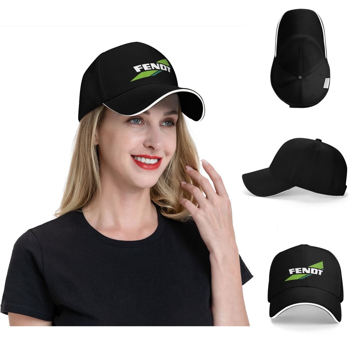 Agriculture Farming Hats - 農業トラクター農業フェントロゴ野球帽スナップバック野球帽通気性カジュアルキャスケット男性と女性用