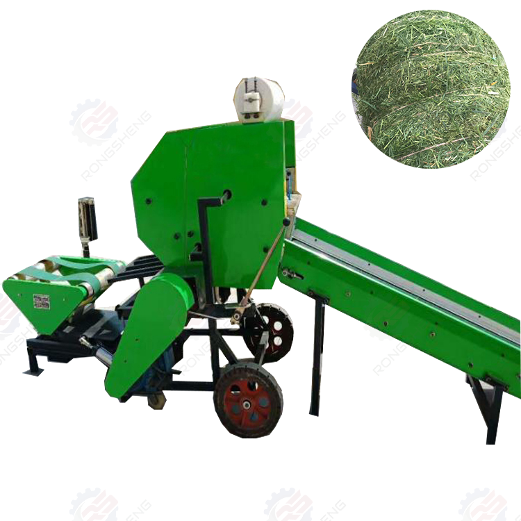 Agriculture Farming Process - モバイル一体型サイレージ梱包機・ラッピング機、農場向け現地飼料加工・藁リサイクル装置