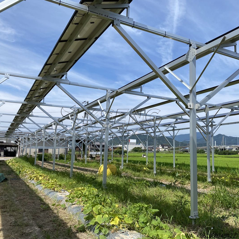 Sustainable Agriculture/Farming - 日本の新しい農業用アルミ製ソーラーマウントブラケット、ソーラーファーム設置システム、持続可能なエネルギーと食品のための製品
