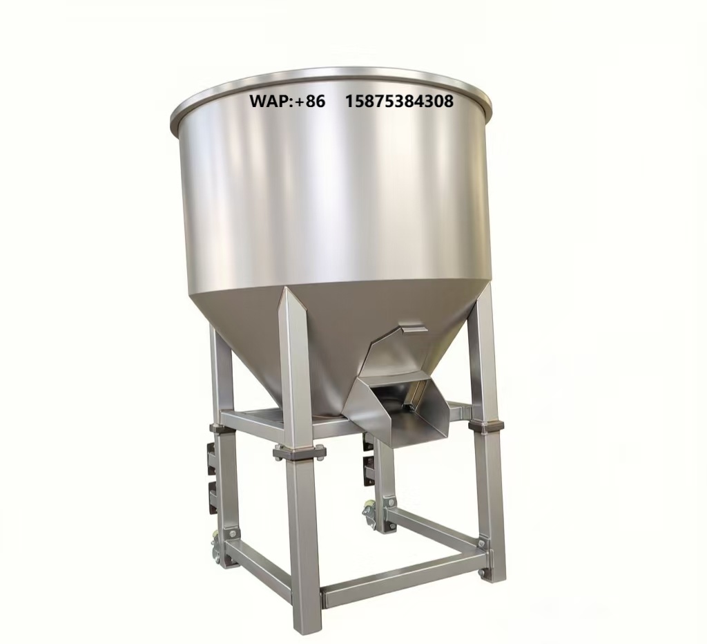 Agriculture Farming Process - 垂直スクリューフィードミキサー高効率農業機器、養鶏場畜産飼料混合・加工機械