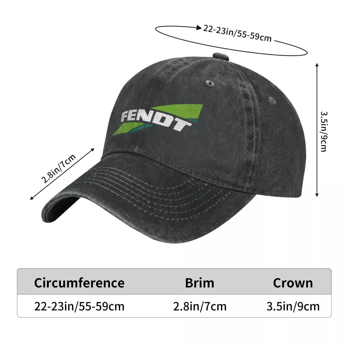 フェントトラクター男性女性野球帽農業農業ダメージ加工デニム帽 - Agriculture Farming Hats のレビューと価格