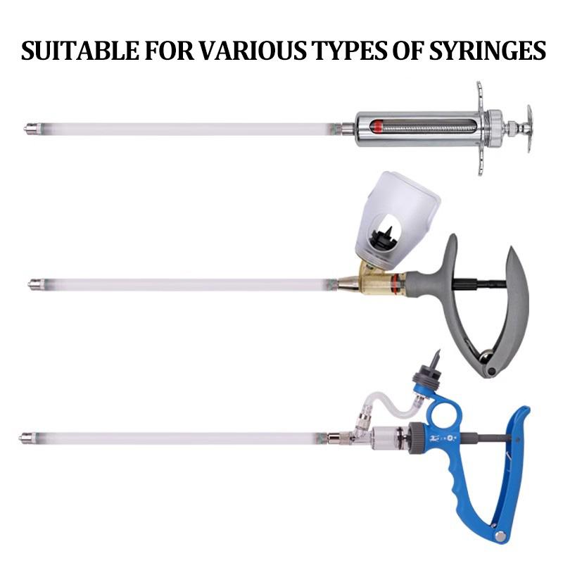 1-10Ml 獣医連続注射器延長チューブ 28 センチメート - Veterinary Syringe Gun のレビューと価格