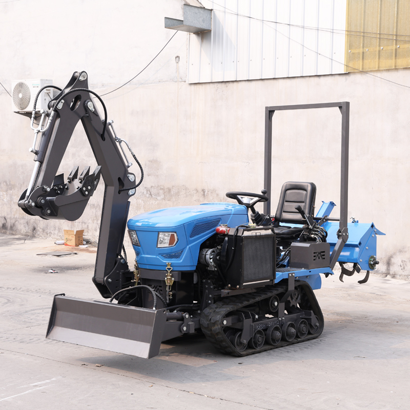 カスタマイズ可能な実用クローラーロータリー耕運機、小型マイク - Agriculture Farming Practices のレビューと価格