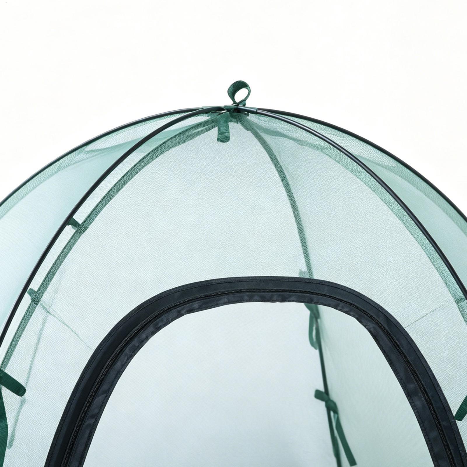 植物温室メッシュカバー折りたたみ式ポップアップ温室植物テント - Greenhouse Plastic Film のレビューと価格