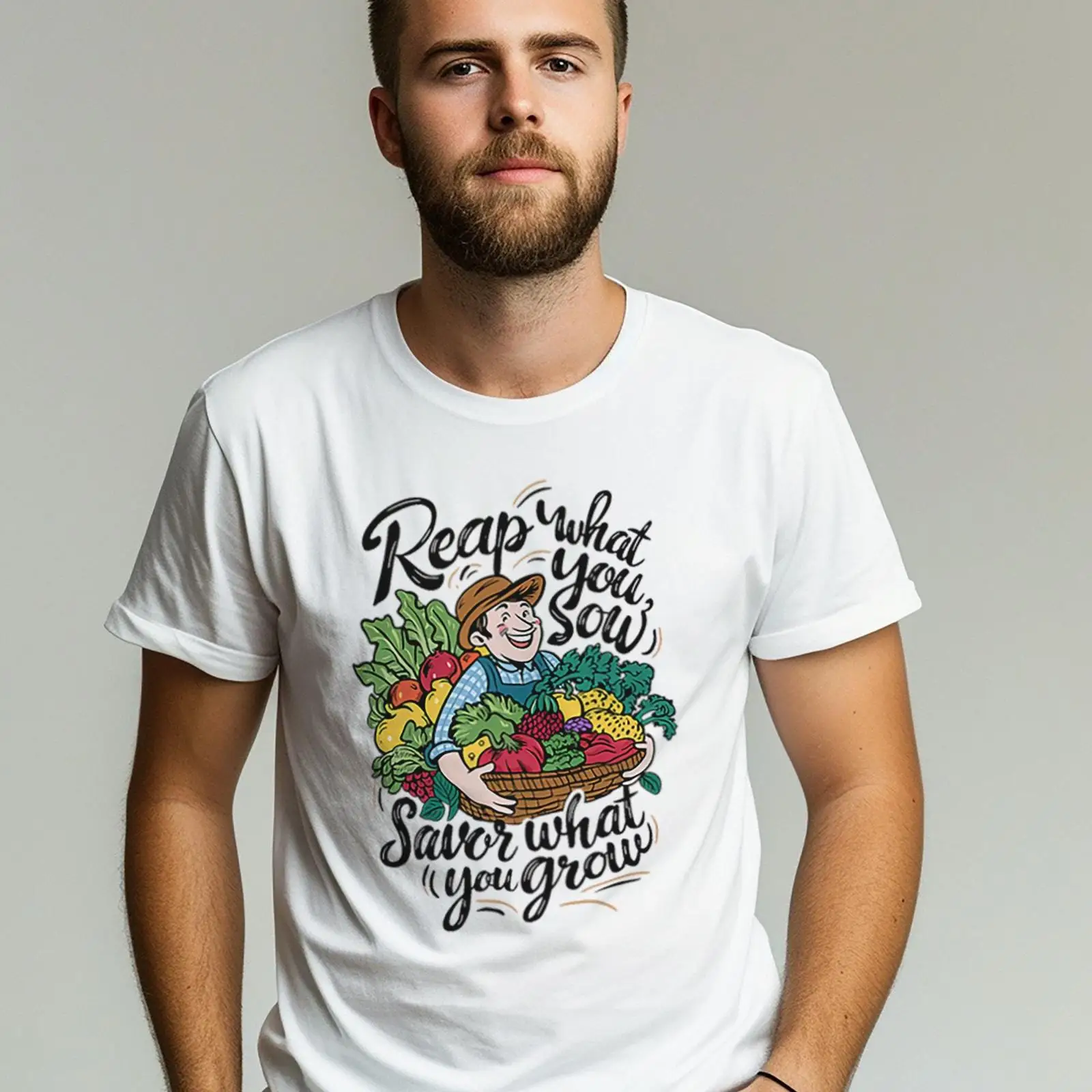 ファーマーズハーベストTシャツ ベジタリアン愛好家 ガーデニ - Sustainable Agriculture/Farming のレビューと価格