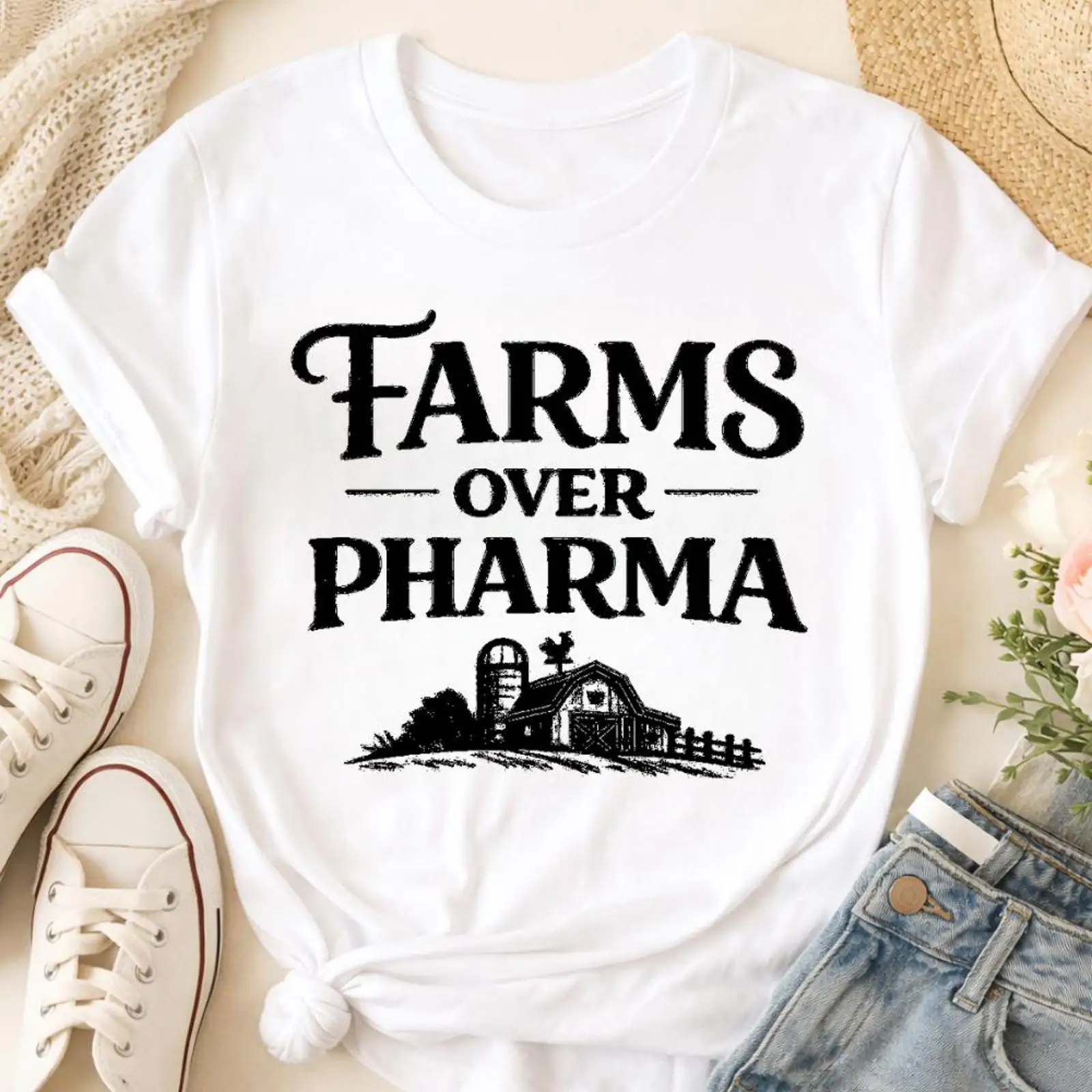 ファームズ・オーバー・ファーマ Tシャツ エコ意識農業擁護者 - Sustainable Agriculture/Farming のレビューと価格
