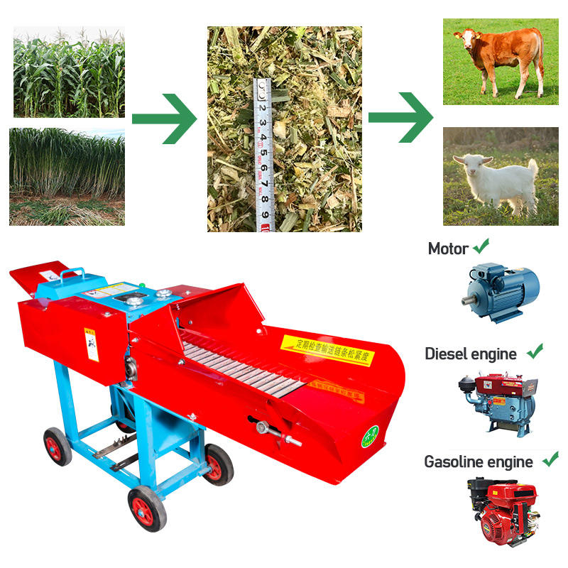 ディーゼル式カッターマシン 農業用トウモロコシわら乾草サイレ - Agriculture Farming Process のレビューと価格