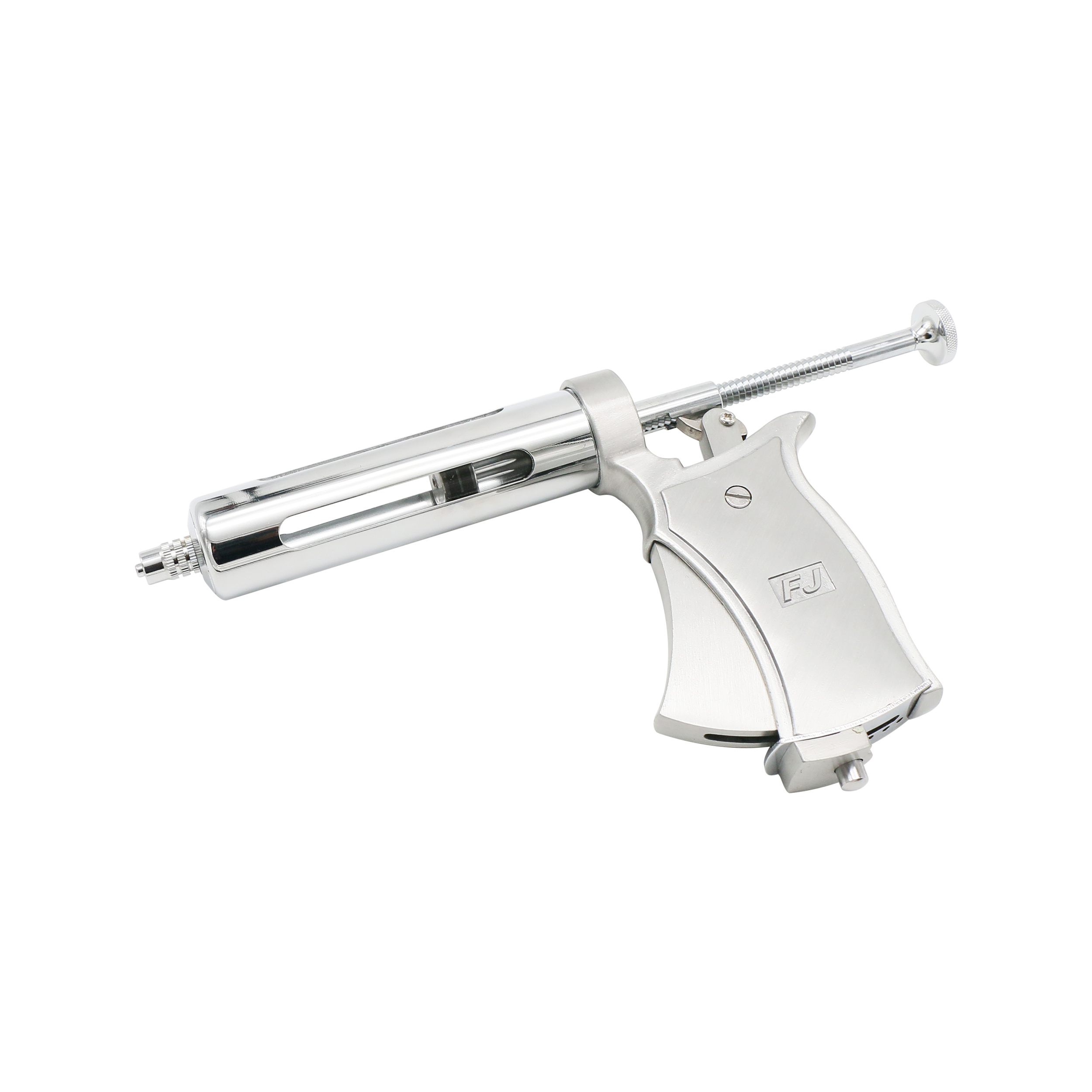 調節可能なシリンジガン 50 ミリリットル自動連続ステンレス - Veterinary Syringe Gun のレビューと価格