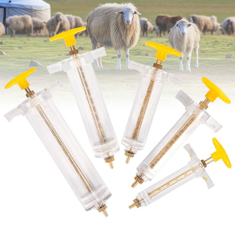 10/20/30/50/100 ミリリットル調整可能な用量シ - Veterinary Syringe Gun のレビューと価格