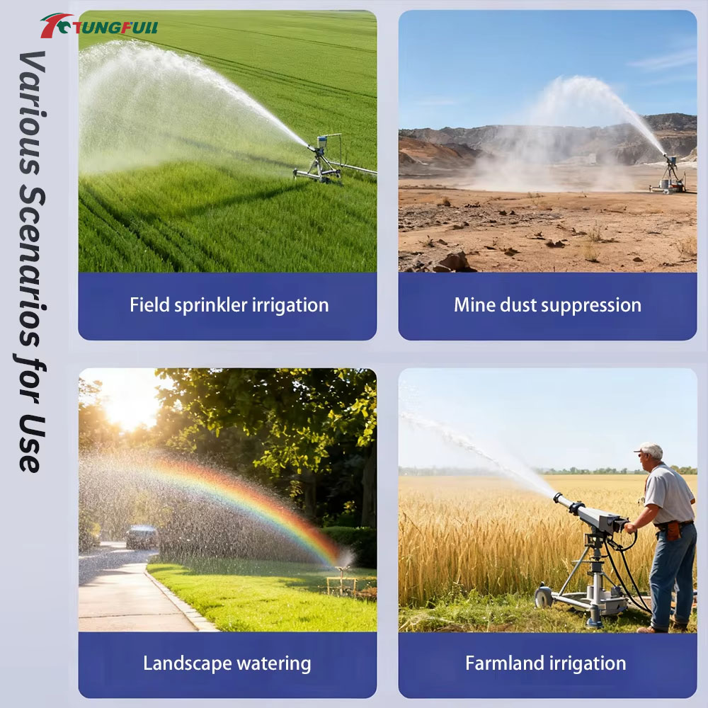 0-48 °   自動回転式タービン散水機、調整可能なスプレ - Farming Agriculture & Cooking のレビューと価格