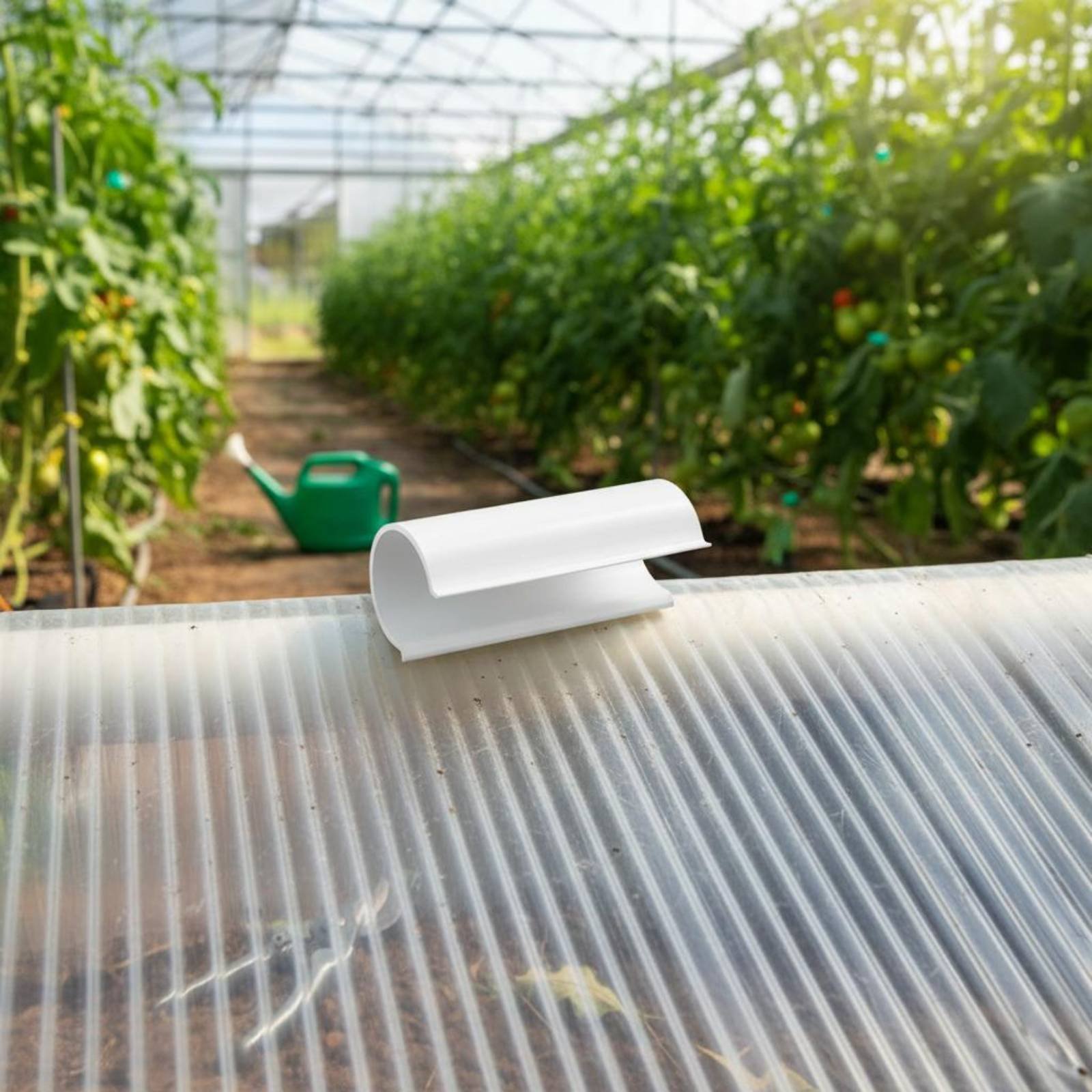 32個入り 1インチ 温室クリップ 取り外し簡単 温室フィル - Greenhouse Plastic Film のレビューと価格