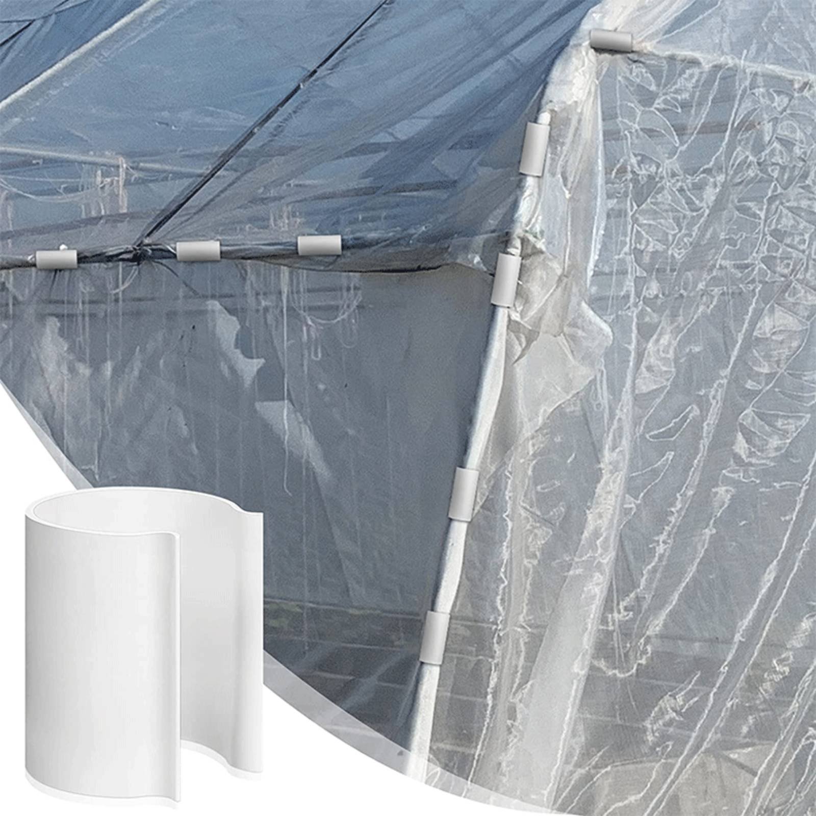 32個入り 1インチ 温室クリップ 取り外し簡単 温室フィル - Greenhouse Plastic Film のレビューと価格
