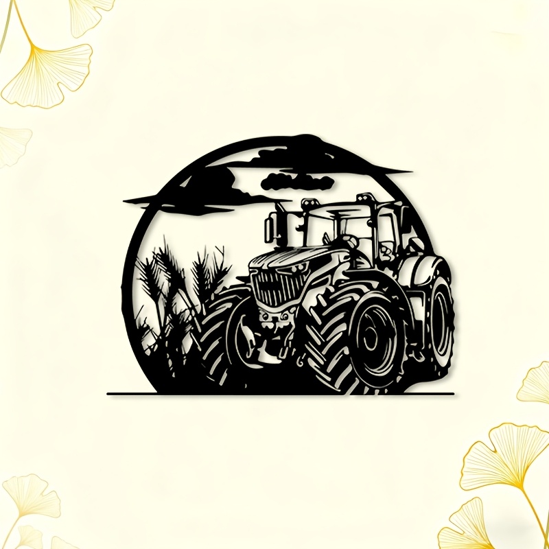 ブランド「ラスティックトラクター」メタルウォールアート、農家 - Agriculture Farm House のレビューと価格