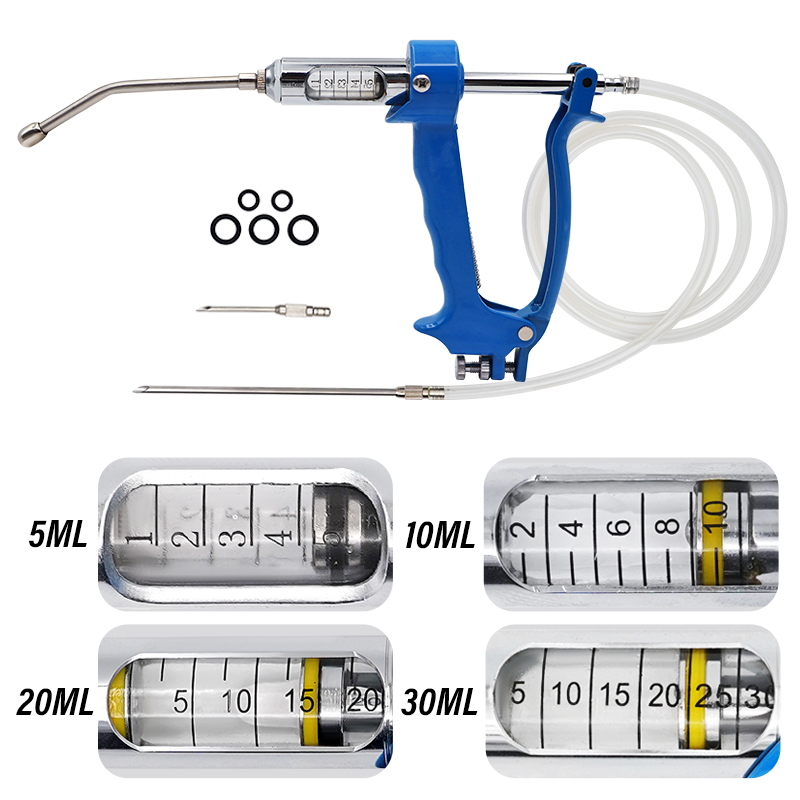 獣医用連続投薬シリンジガン、牛、豚、山羊用、家畜用投薬ガン、 - Veterinary Syringe Gun のレビューと価格