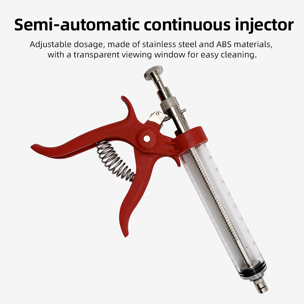 プラスチックハンドル付きの連続インジェクションシリンジ,自動 - Veterinary Syringe Gun のレビューと価格